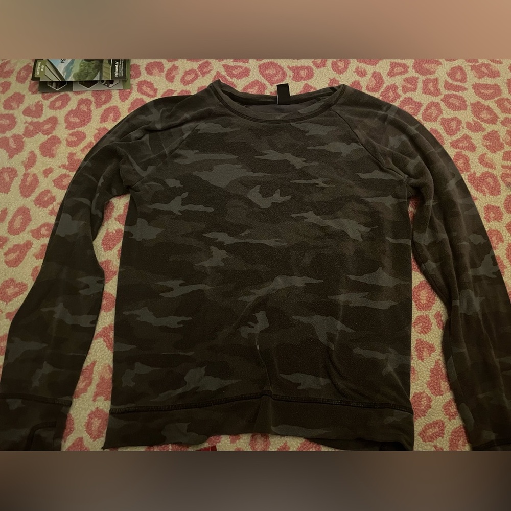 Athleta Girl open back sweatshirt